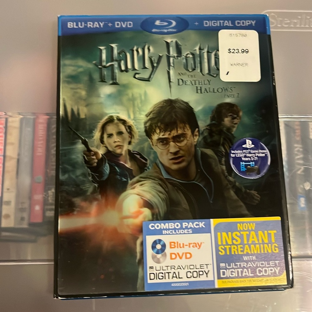 Harry Potter blu-ray+ dvd